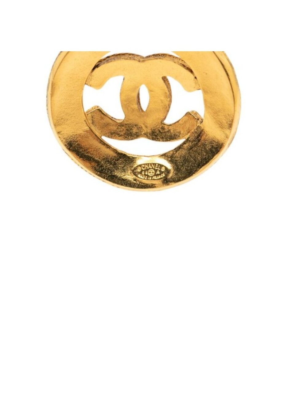 Chanel CC Logo Chain Pendant 04 Gold Plated - Picture 5 of 6